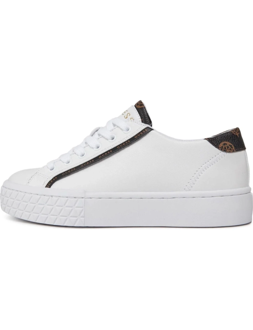 imagem de Adivinha Branco Trainers Calçados Femininos6