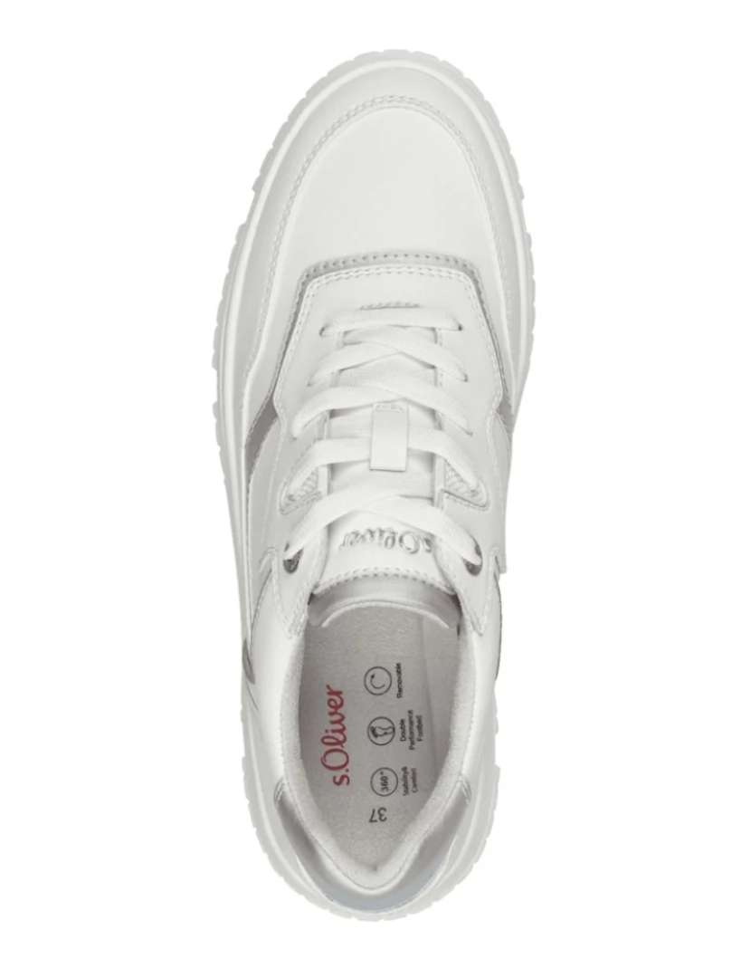 imagem de S.oliver Branco Trainers sapatos femininos5