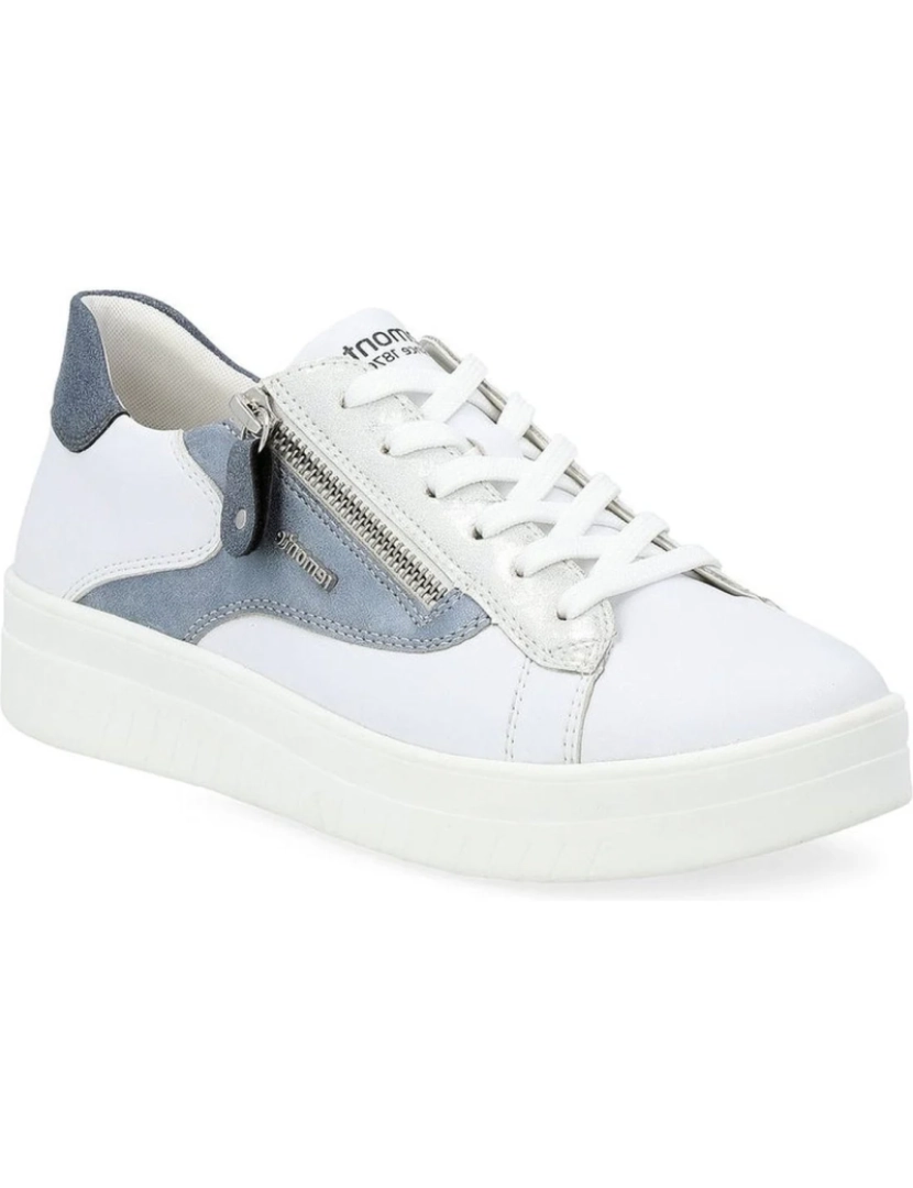 Remonte - Remonte Branco Trainers sapatos femininos