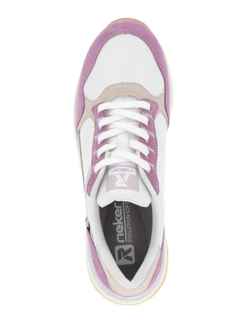 imagem de Rieker Branco Trainers sapatos femininos5