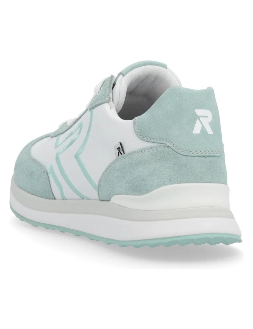 imagem de Rieker Branco Trainers sapatos femininos4