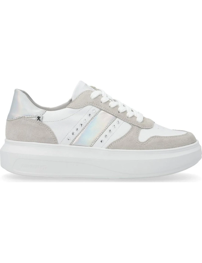 imagem de Rieker Branco Trainers sapatos femininos3