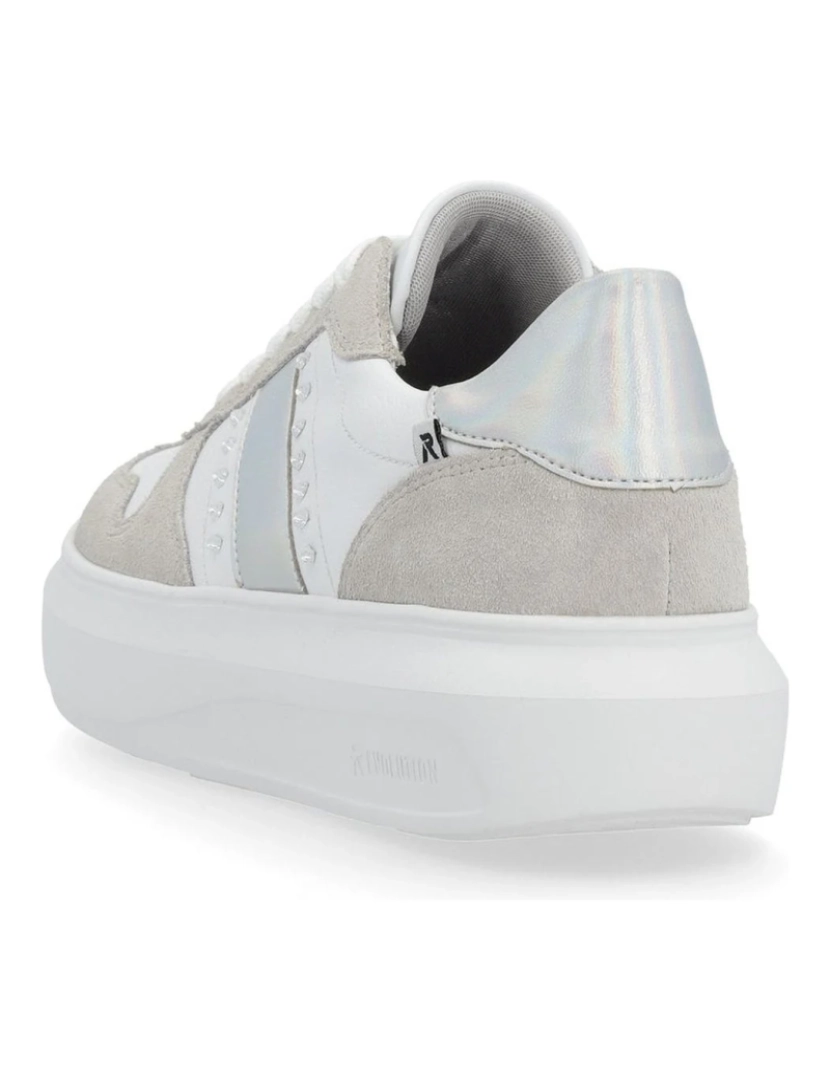 imagem de Rieker Branco Trainers sapatos femininos4