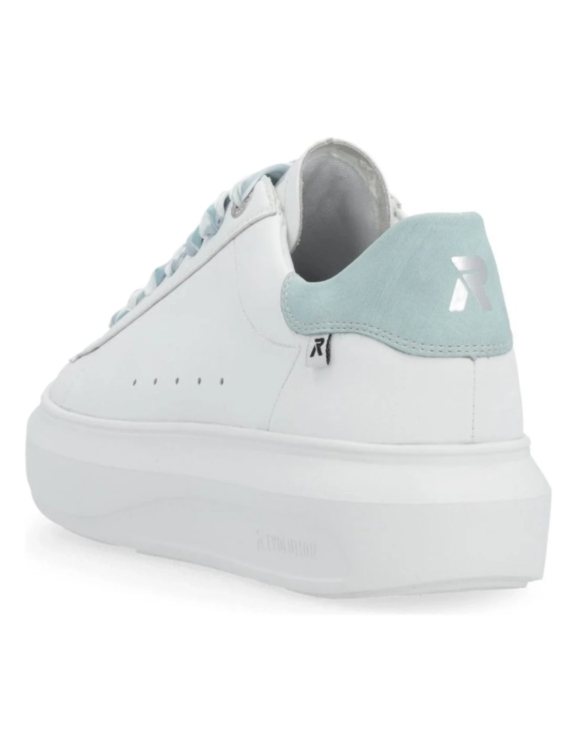 imagem de Rieker Branco Trainers sapatos femininos4