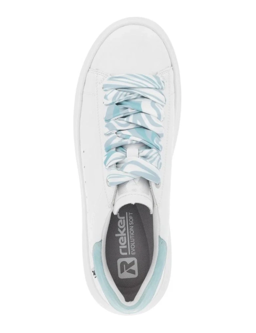 imagem de Rieker Branco Trainers sapatos femininos5