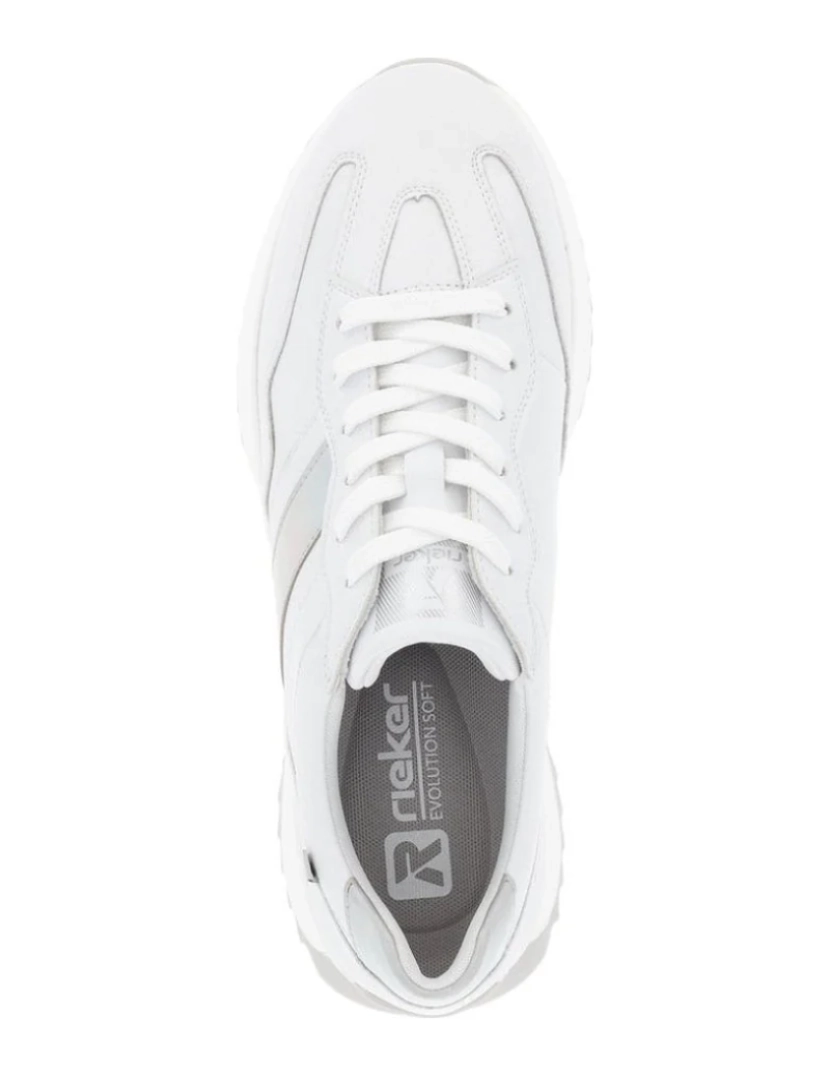 imagem de Rieker Branco Trainers sapatos femininos5