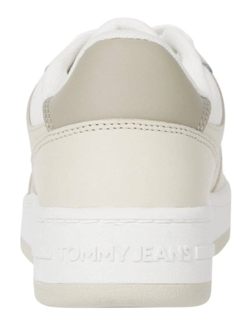 imagem de Tommy Jeans Bege Trainers sapatos femininos5