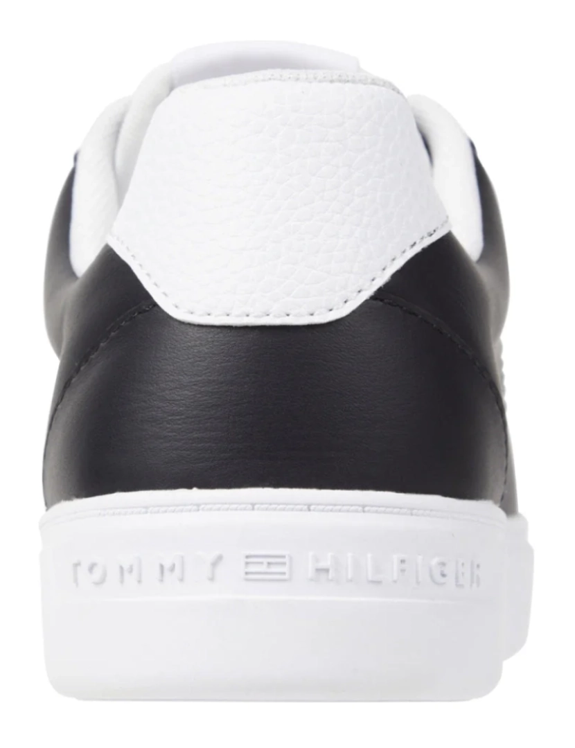 imagem de Tommy Hilfiger Preto Trainers sapatos femininos4