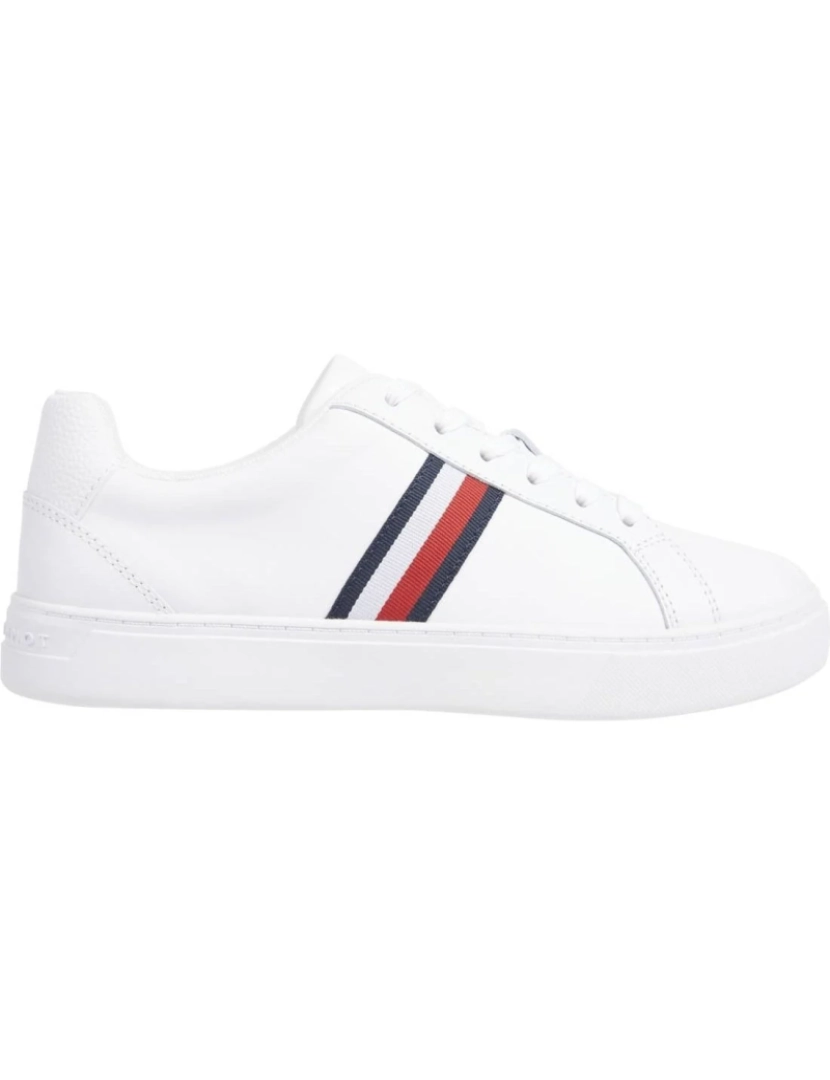 imagem de Tommy Hilfiger Branco Trainers sapatos femininos3