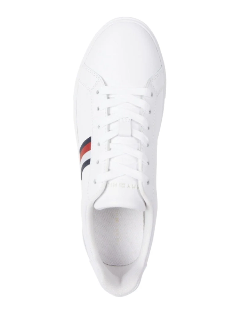 imagem de Tommy Hilfiger Branco Trainers sapatos femininos4