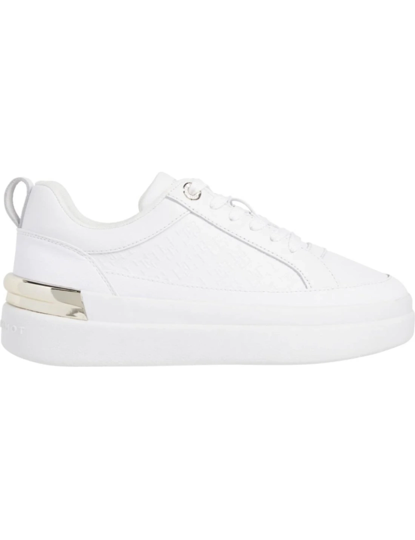 imagem de Tommy Hilfiger Branco Trainers sapatos femininos3