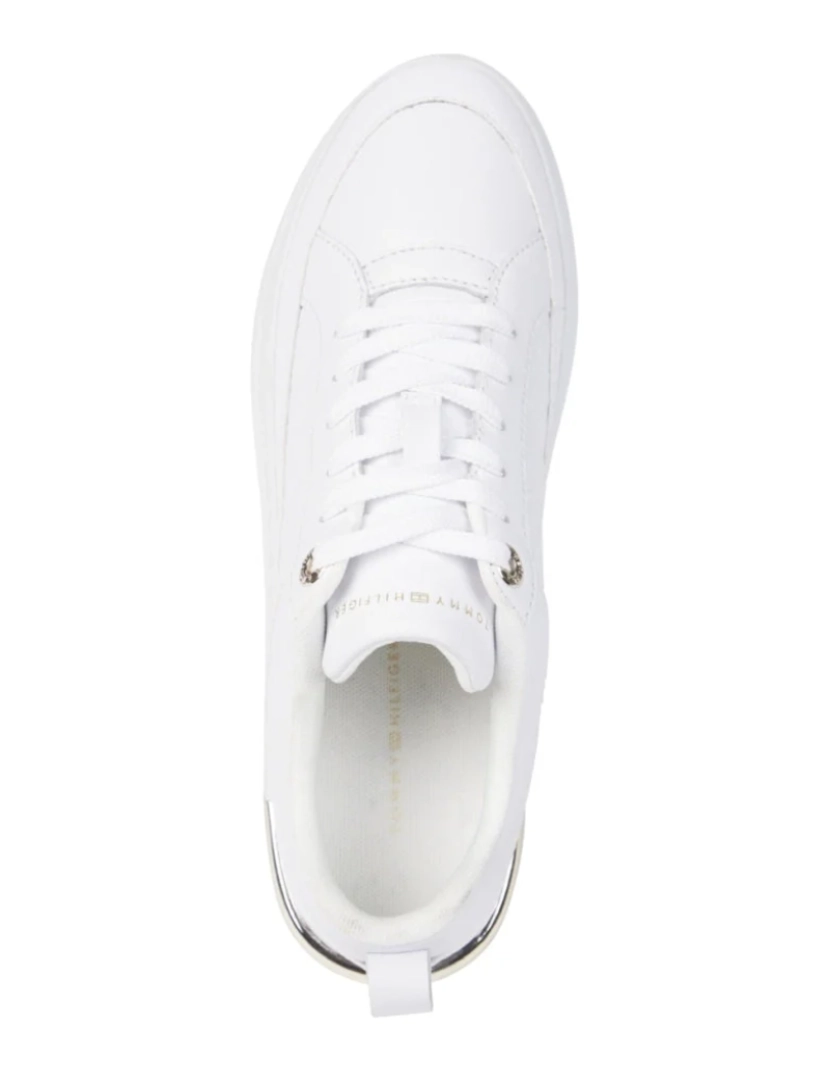 imagem de Tommy Hilfiger Branco Trainers sapatos femininos4