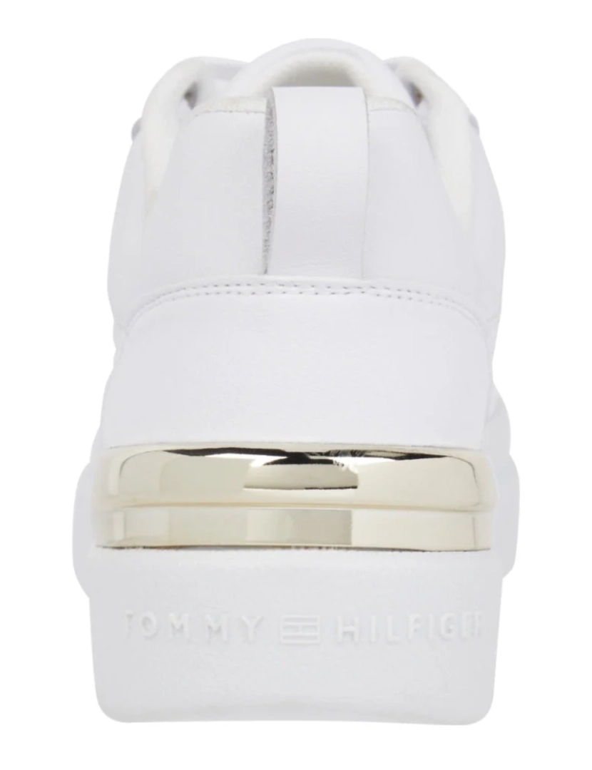 imagem de Tommy Hilfiger Branco Trainers sapatos femininos5