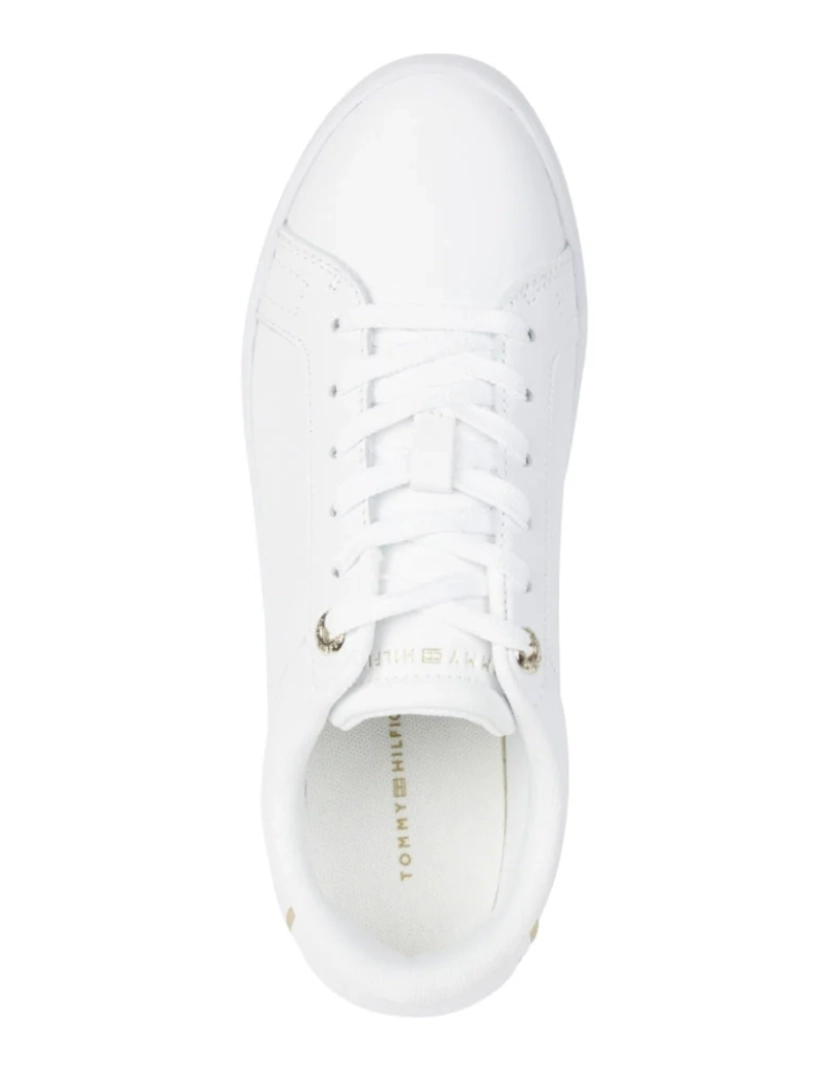 imagem de Tommy Hilfiger Branco Trainers sapatos femininos4