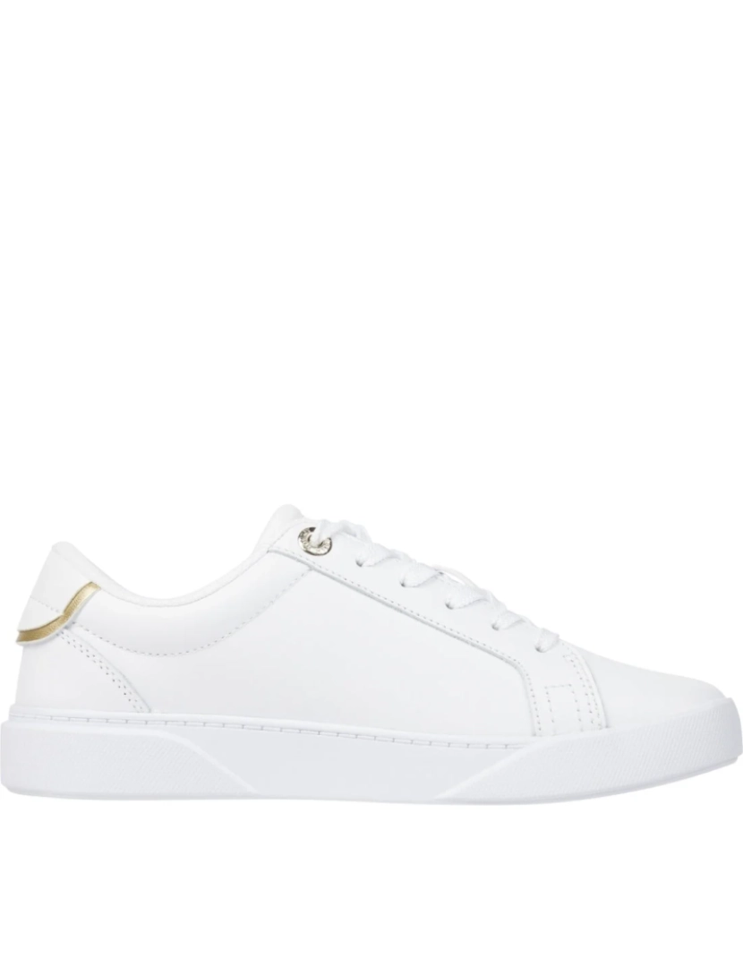 imagem de Tommy Hilfiger Branco Trainers sapatos femininos6