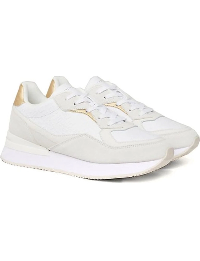 imagem de Tommy Hilfiger Branco Trainers sapatos femininos2