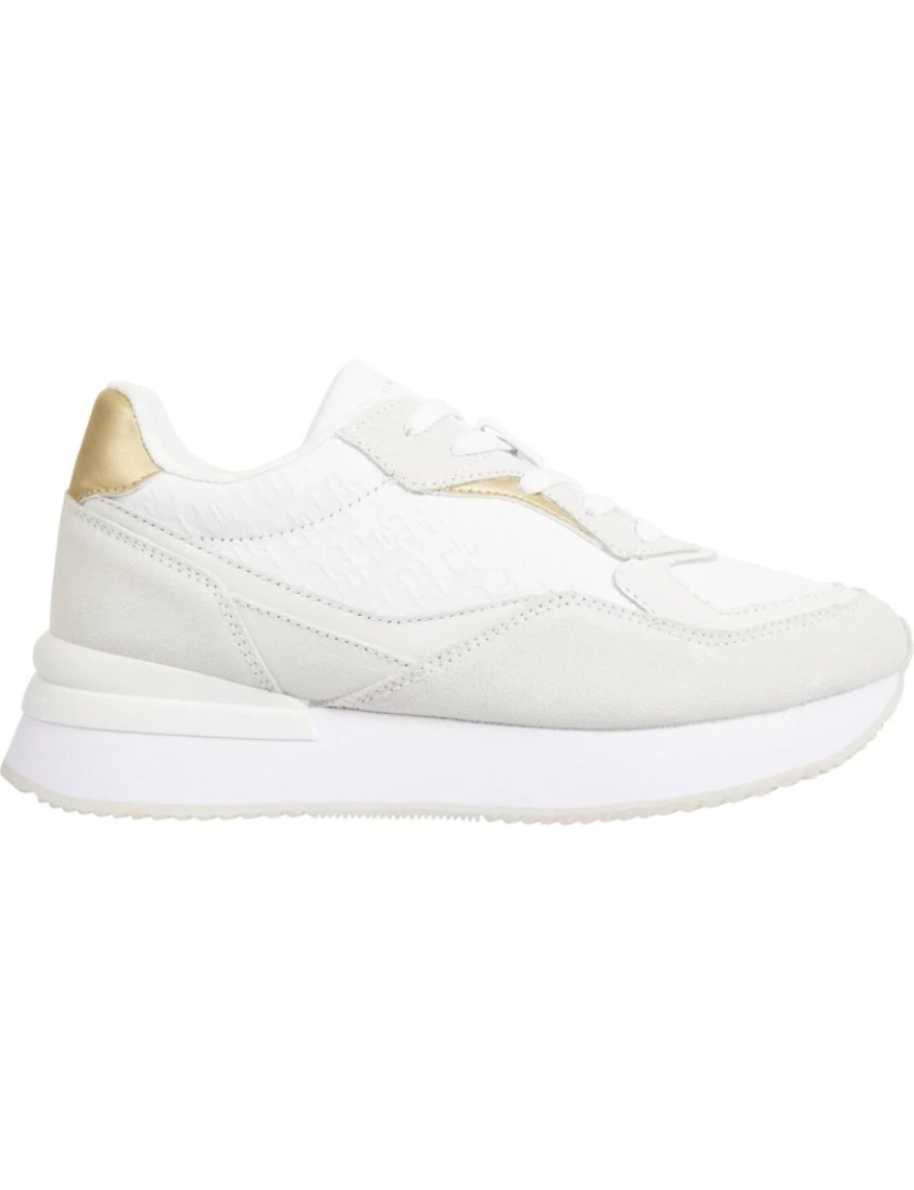 imagem de Tommy Hilfiger Branco Trainers sapatos femininos3