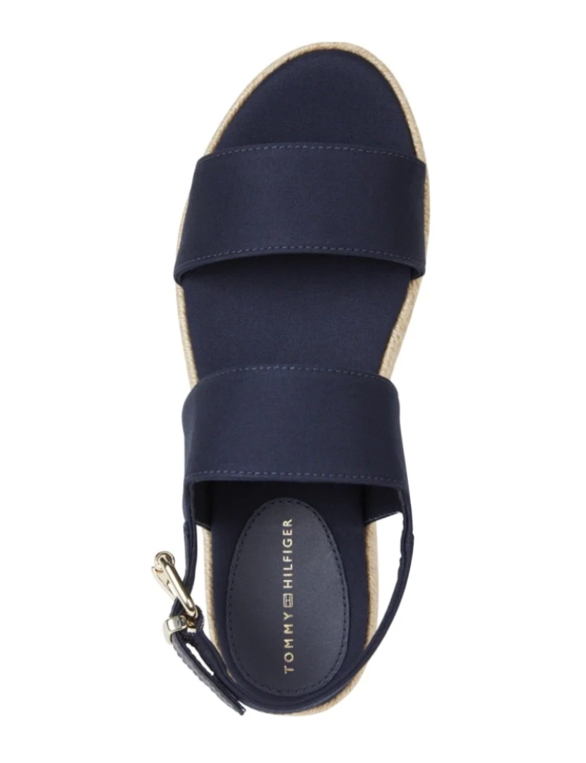 imagem de Tommy Hilfiger Sandálias azuis sapatos femininos3