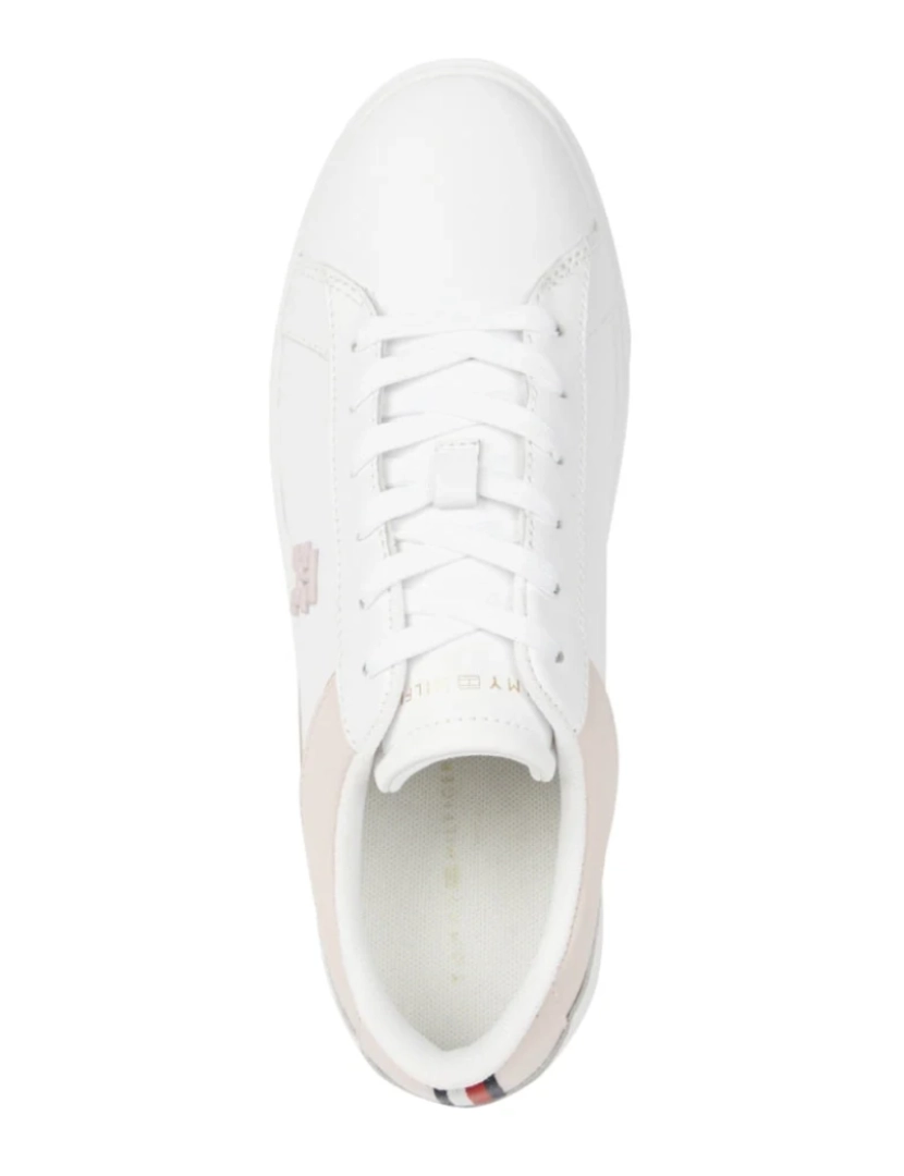 imagem de Tommy Hilfiger Branco Trainers sapatos femininos3