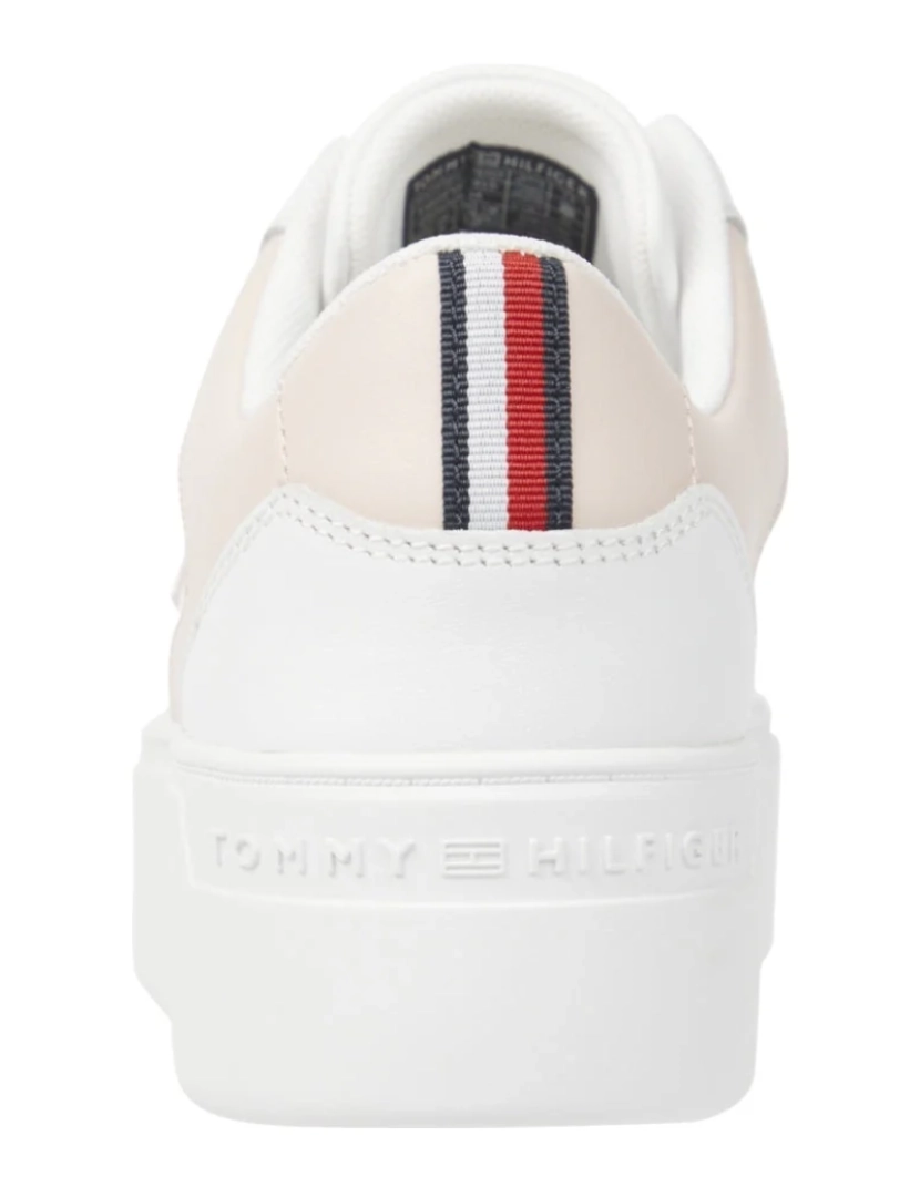 imagem de Tommy Hilfiger Branco Trainers sapatos femininos4