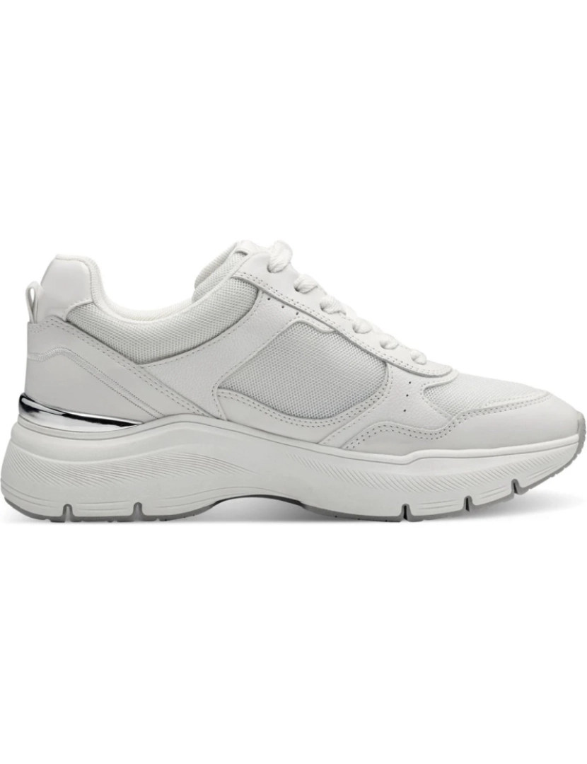 imagem de Tamaris Branco Trainers sapatos femininos4