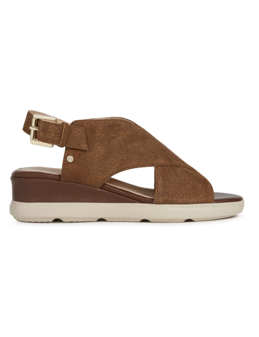 Geox - Geox Brown Sandals sapatos de mulheres