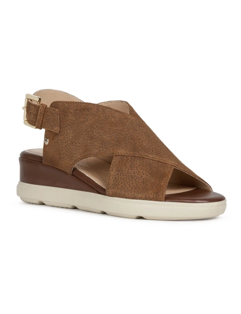 imagem de Geox Brown Sandals sapatos de mulheres3