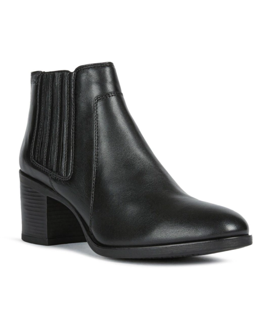 imagem de Geox Black Booties Calçados Femininos2