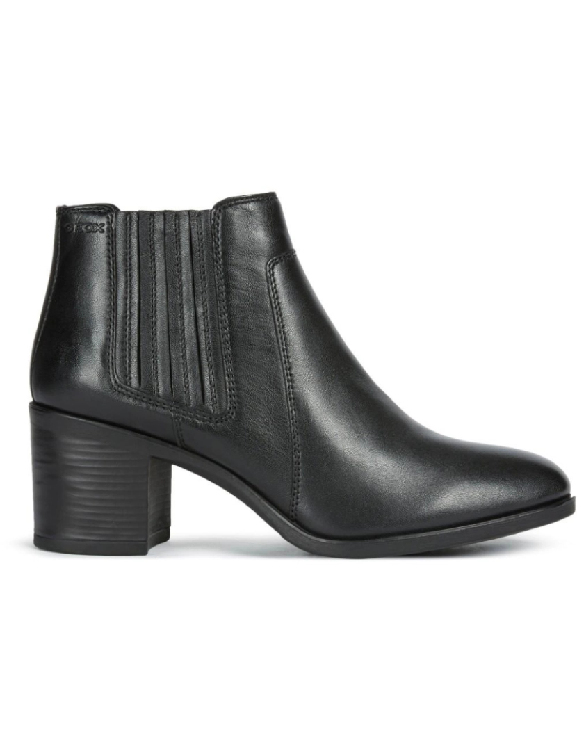 imagem de Geox Black Booties Calçados Femininos3