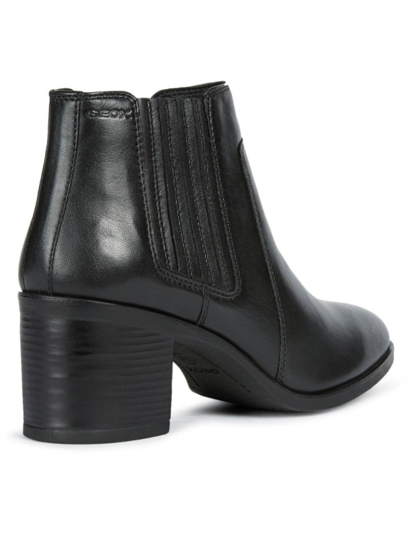 imagem de Geox Black Booties Calçados Femininos6