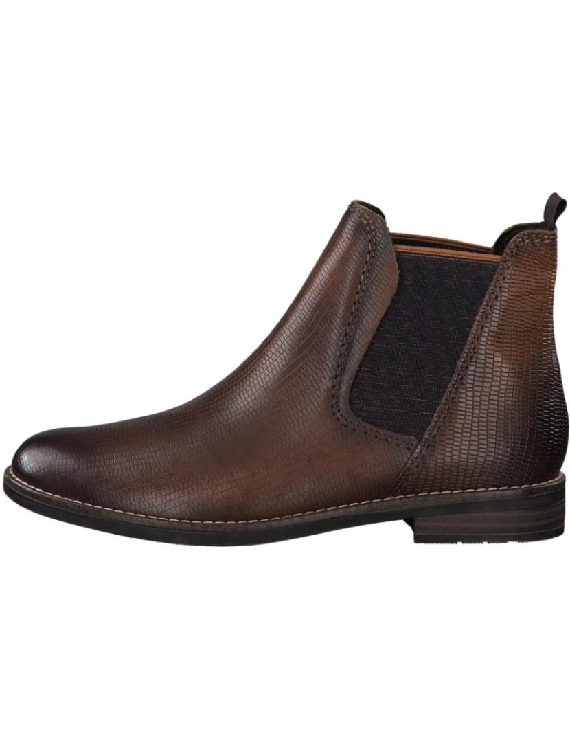 Marco Tozzi - Marco Tozzi Brown Booties Calçados Femininos