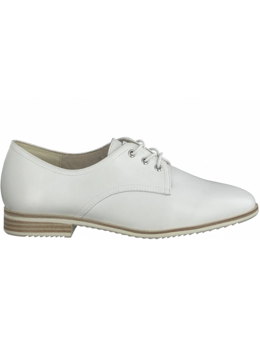 Tamaris - Tamaris Branco Flats Calçados Femininos