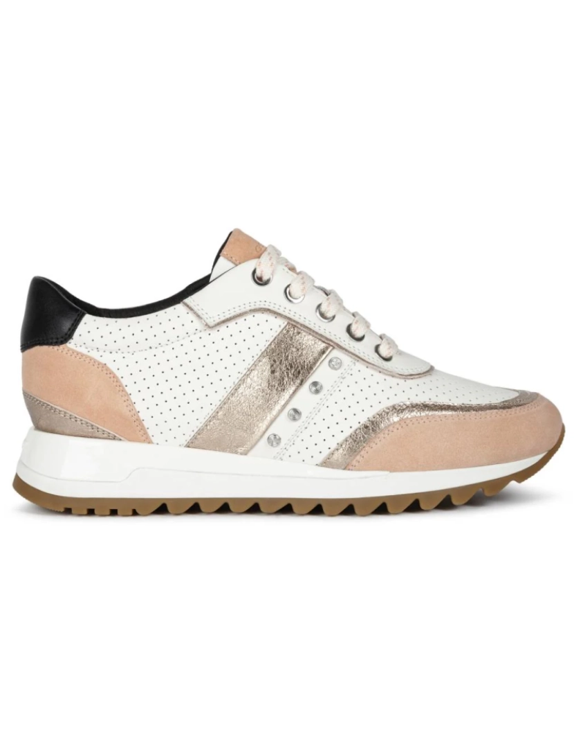 Geox - Geox White Trainers Calçados Femininos