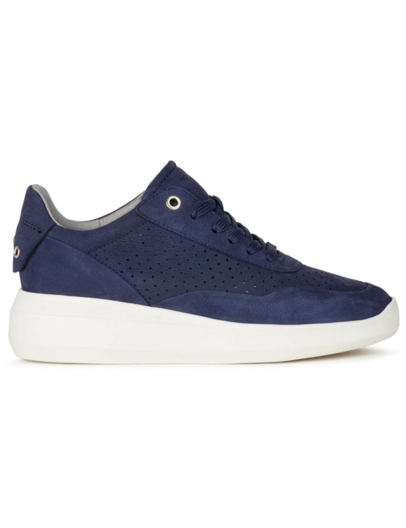 Geox - Geox Blue Trainers Calçados Femininos