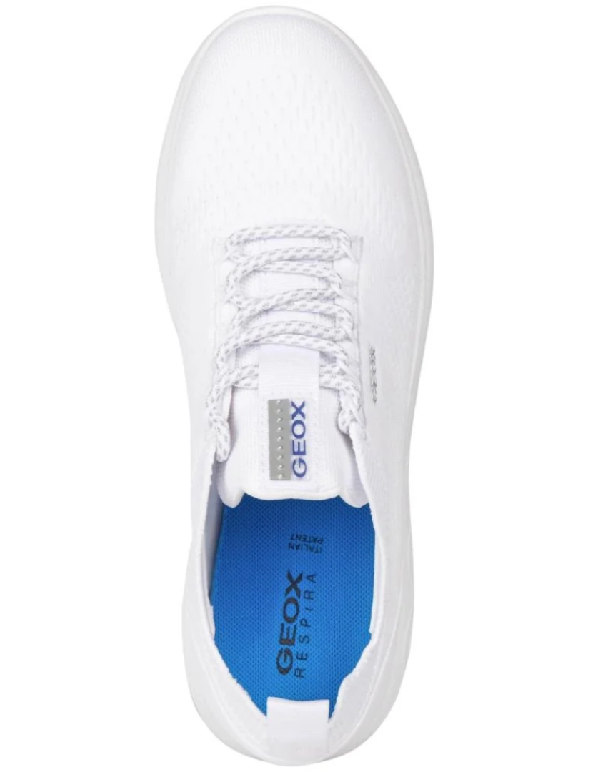 imagem de Geox White Trainers Calçados Femininos6