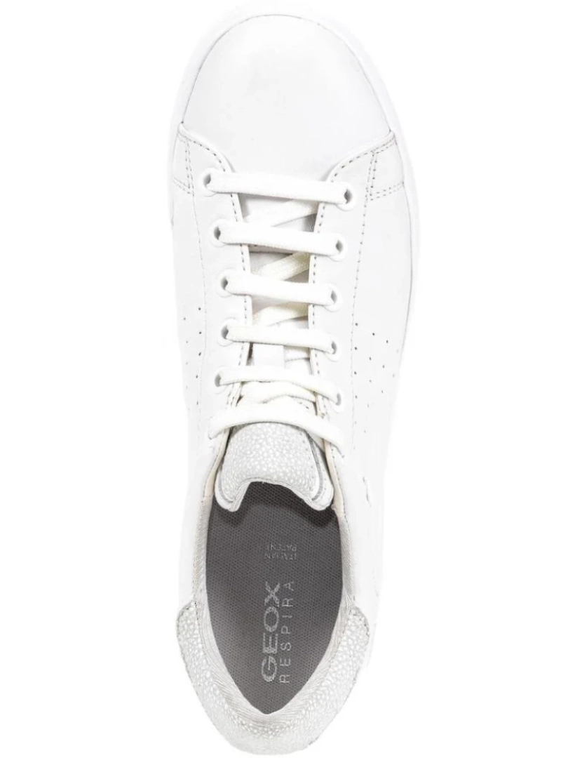 imagem de Geox White Trainers Calçados Femininos6