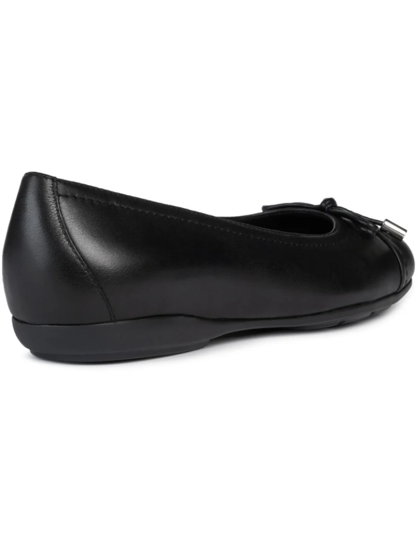 imagem de Geox Black Flats Calçados Femininos5