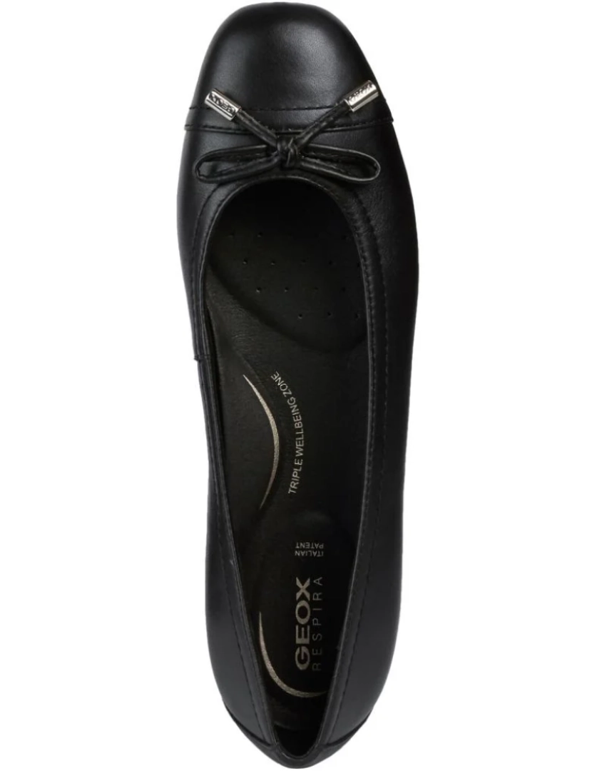 imagem de Geox Black Flats Calçados Femininos6