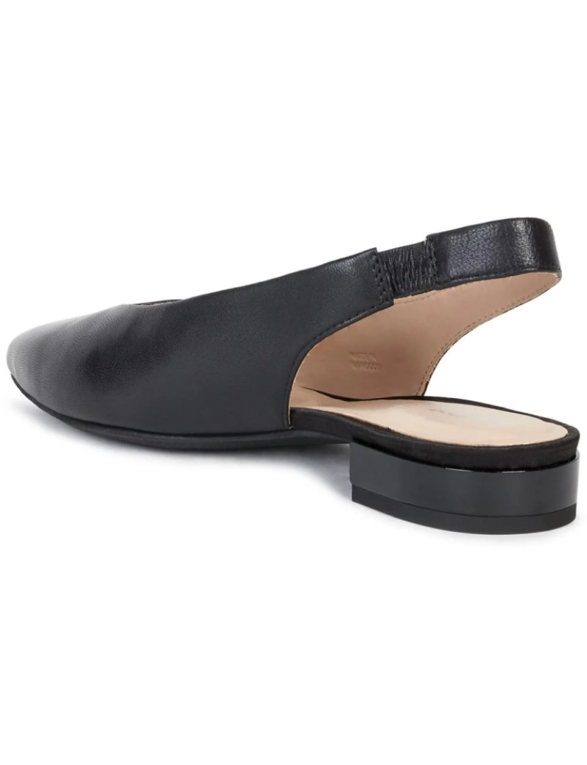 imagem de Geox Black Flats Calçados Femininos4