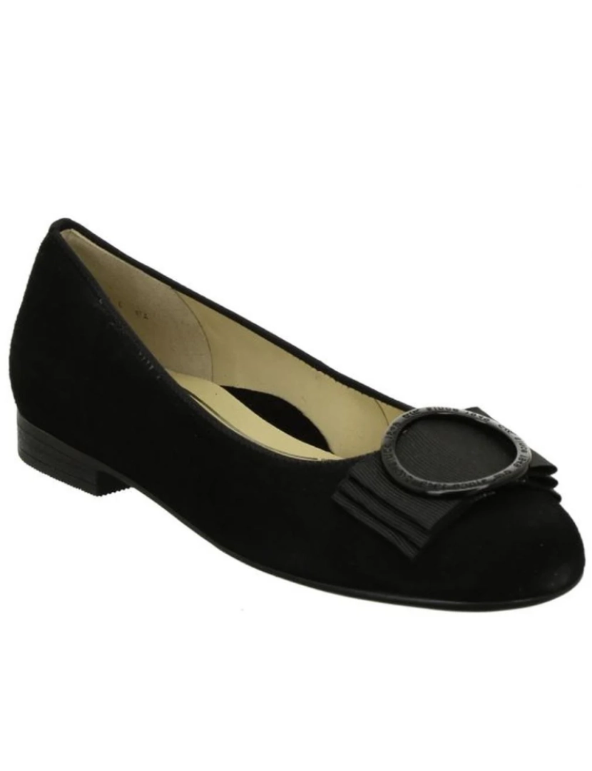 Ara - Ara Black Flats Calçados Femininos