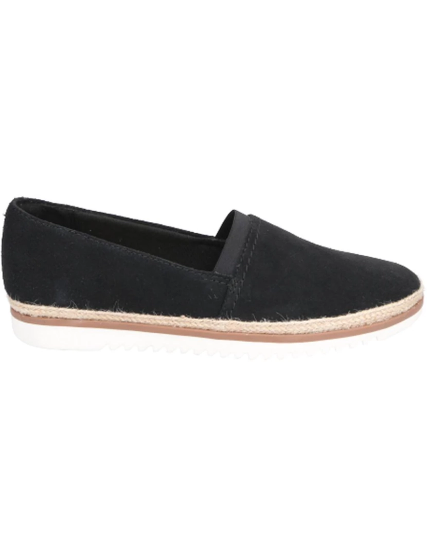 Clarks  - Clarks Preto Flats Calçados Femininos