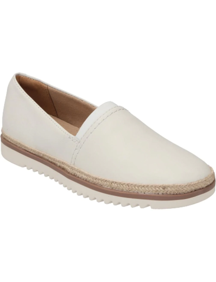 imagem de Clarks Branco Flats Calçados Femininos3