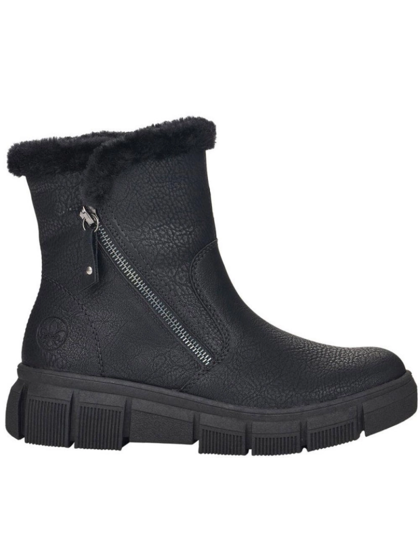 Rieker - Rieker Preto Botas Calçados Femininos