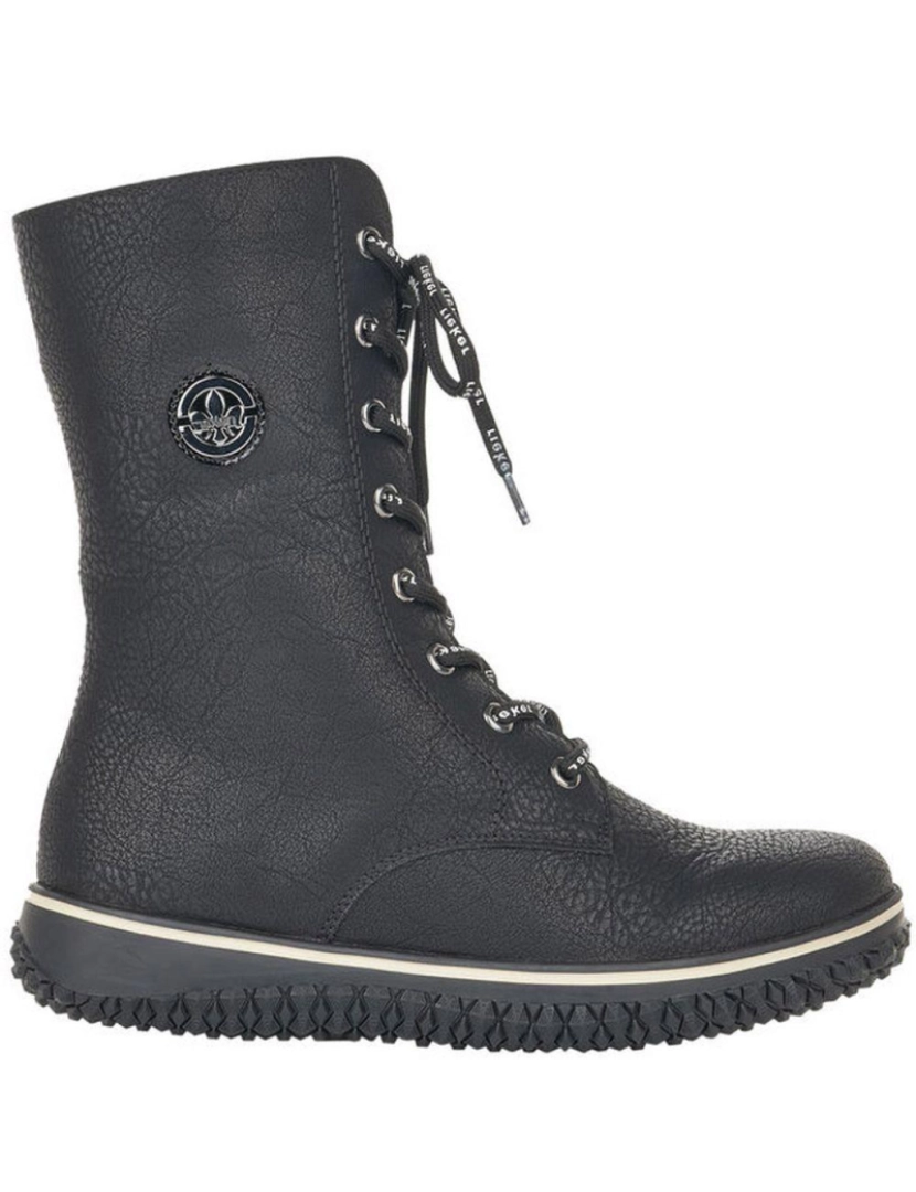 imagem de Rieker Preto Booties Calçados Femininos2