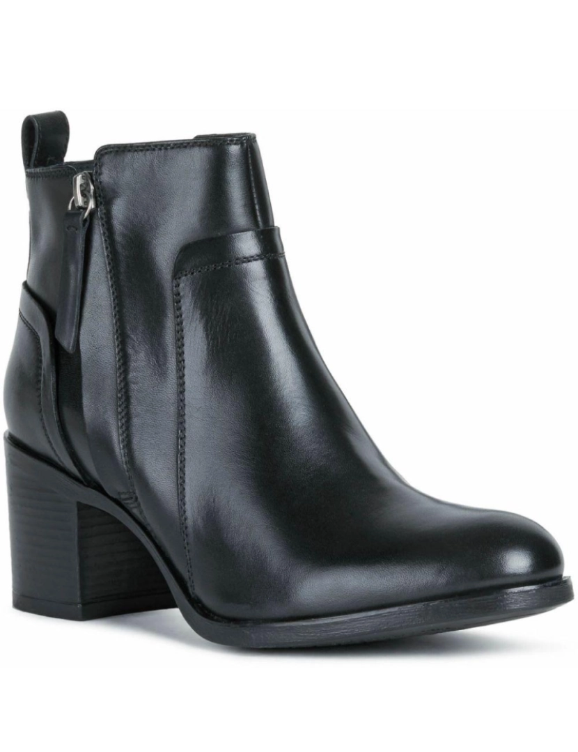 imagem de Geox Black Booties Calçados Femininos3