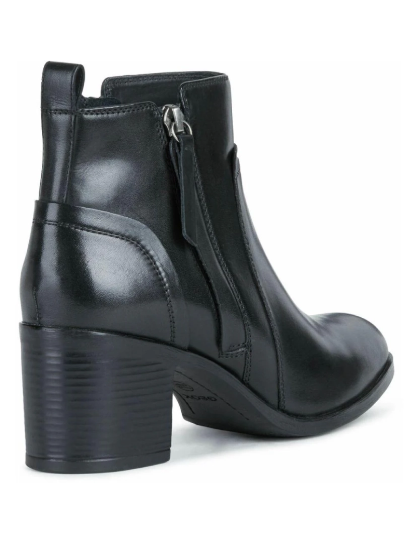 imagem de Geox Black Booties Calçados Femininos5