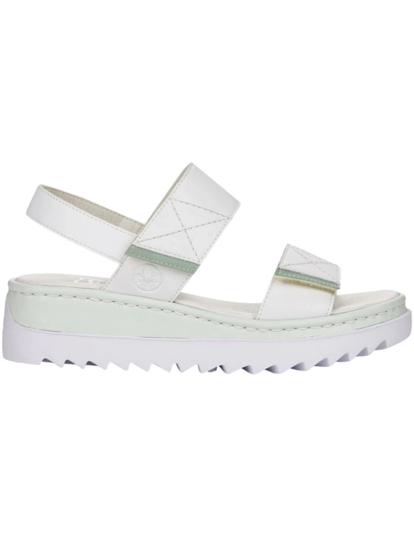 Rieker - Rieker branco sandálias sapatos femininos