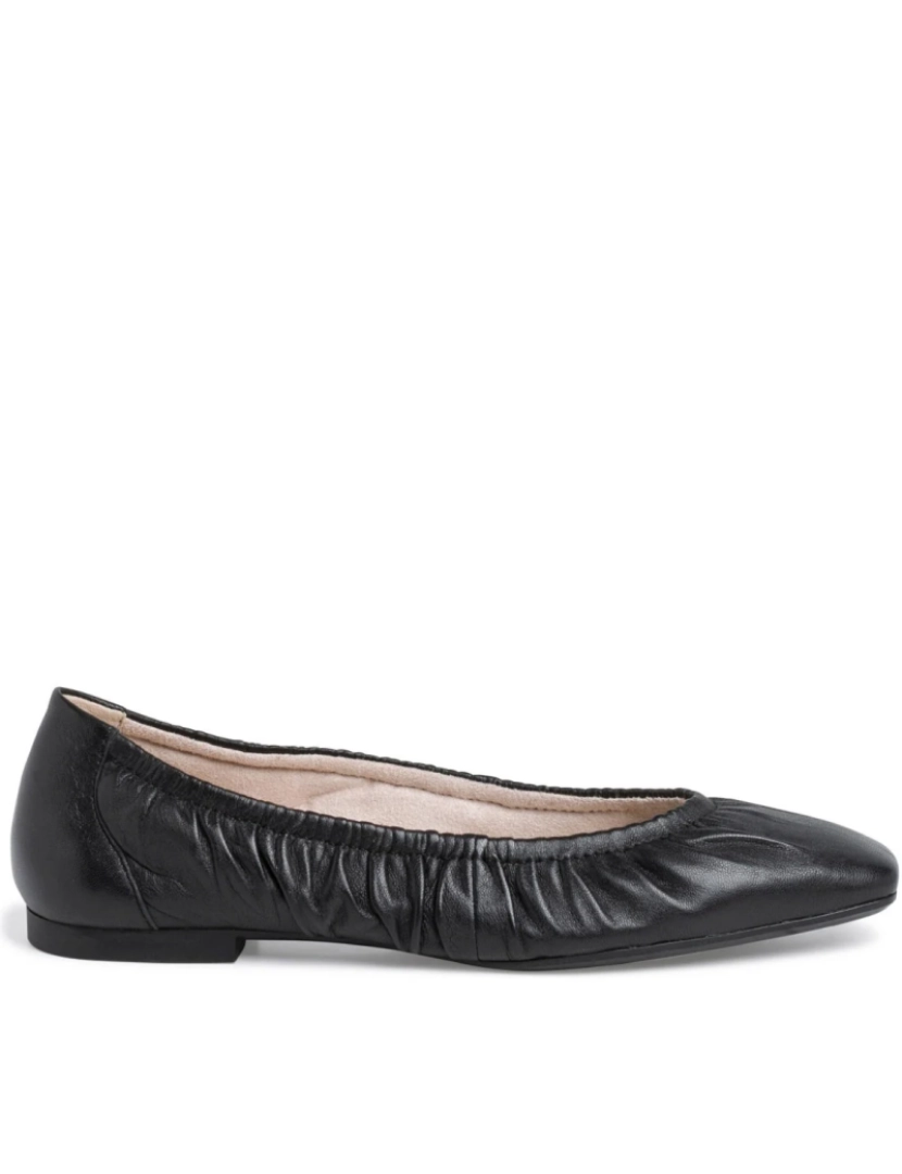 Tamaris - Tamaris Black Flats Calçados Femininos