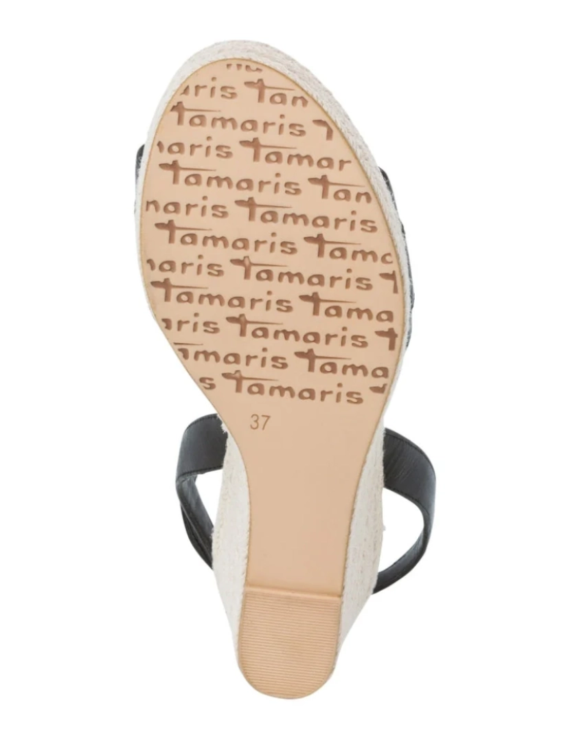 imagem de Tamaris sandálias pretas sapatos femininos6