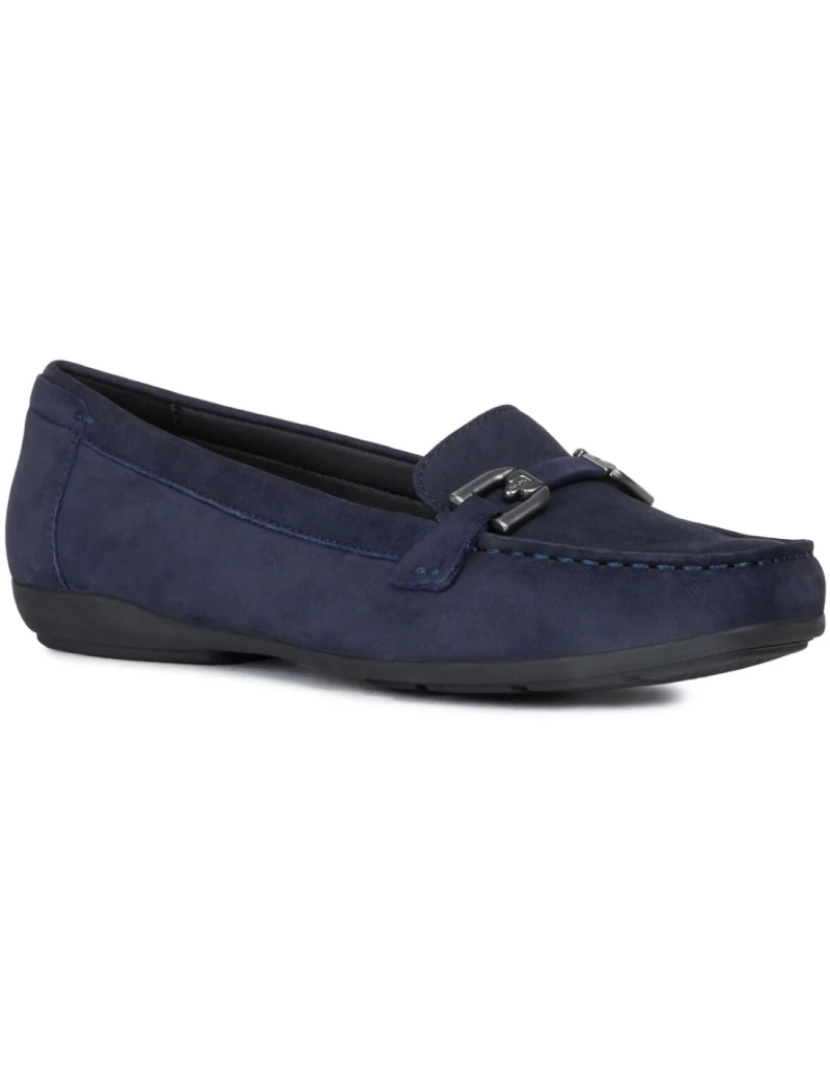 imagem de Geox Blue Moccasins Calçados Femininos3